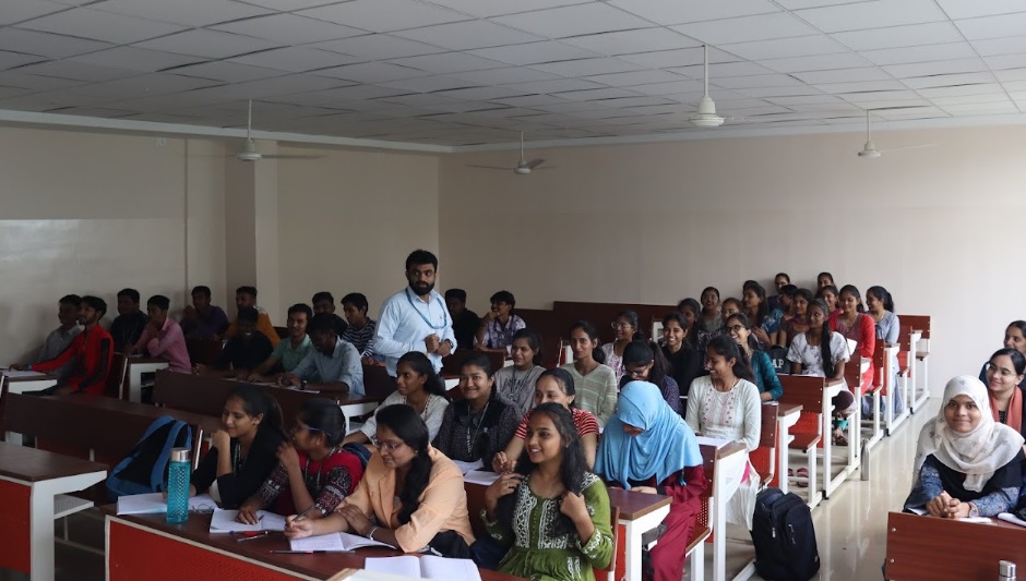 Spacious Tiered Seating Lecture Hall