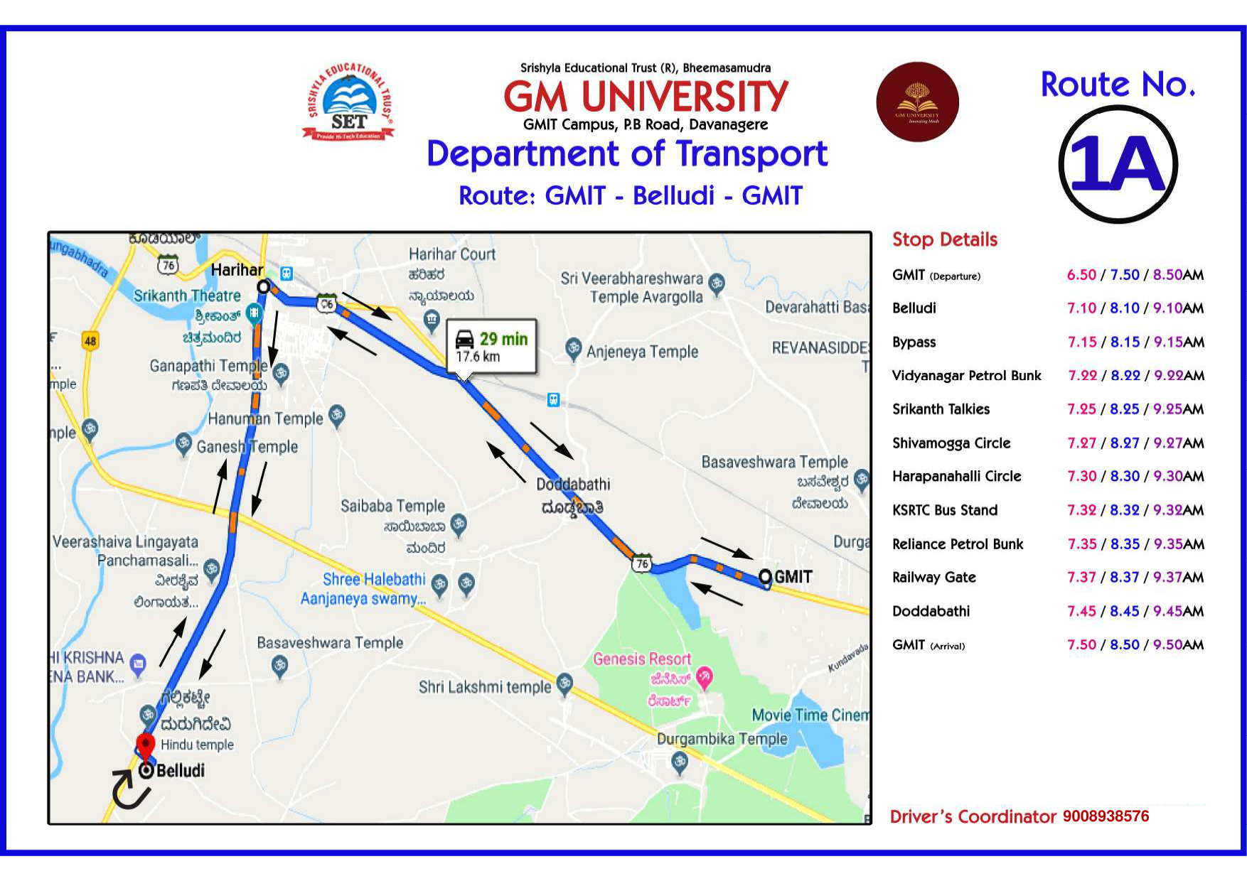 GMIT Bus Route